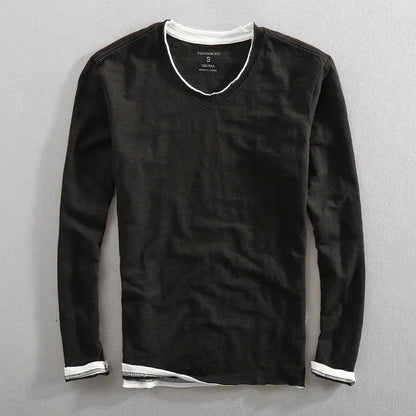 Heren Trui van Katoen - Elegante en Tijdloze Stijl
