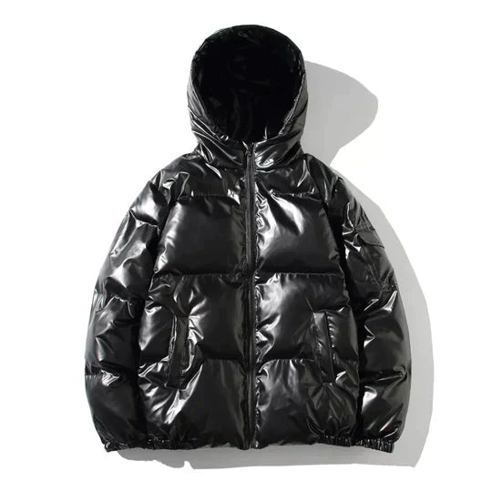 Warme Pufferjas Heren voor Winter Metallic Winddicht - StudioMarella