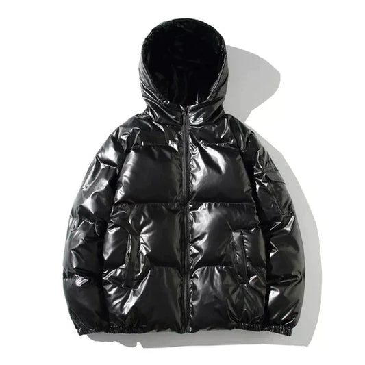 Warme Pufferjas Heren voor Winter Metallic Winddicht - StudioMarella