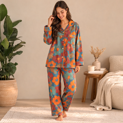 Dames Pyjama Set Zacht en Comfortabel voor Dames