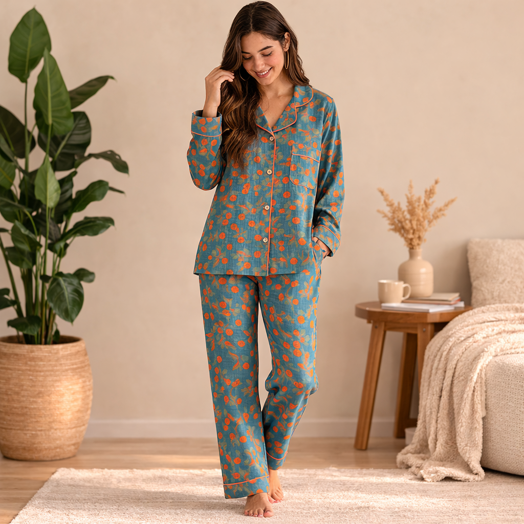 Dames Pyjama Set Zacht en Comfortabel voor Dames