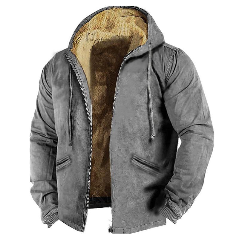 Heren Winterjas Sherpa Voering Warm en Waterdicht