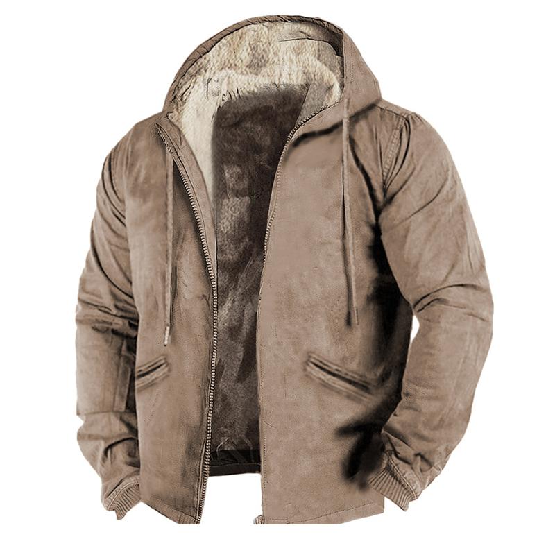 Heren Winterjas met Sherpa Voering Warm en Comfortabel - StudioMarella