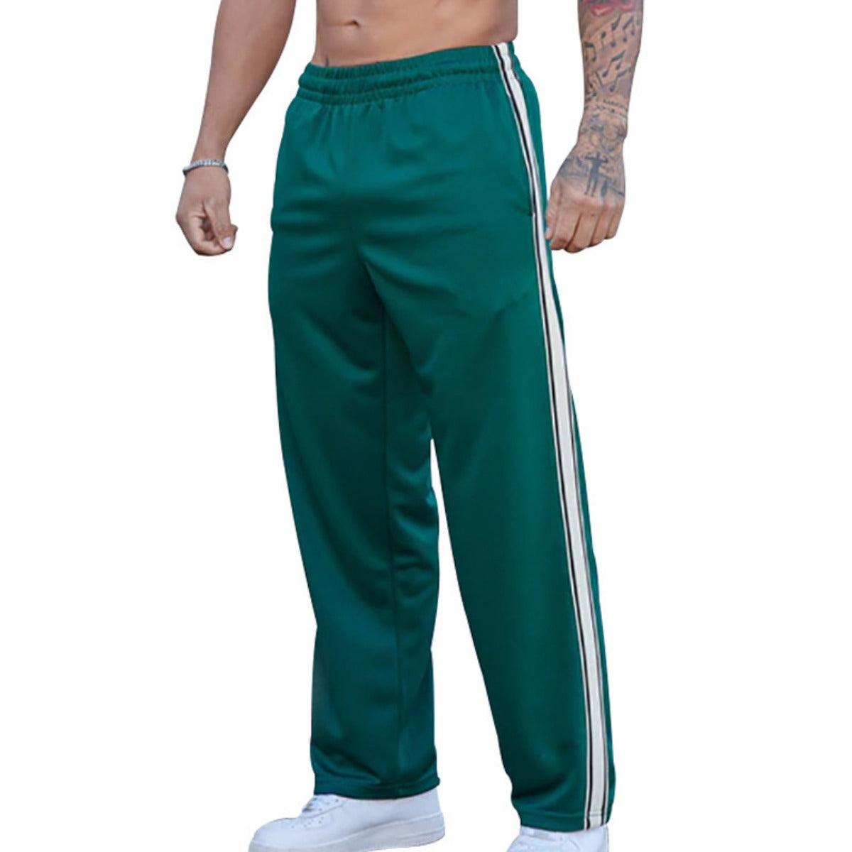 Joggingbroek Gestreept Trendy Sportbroek Heren