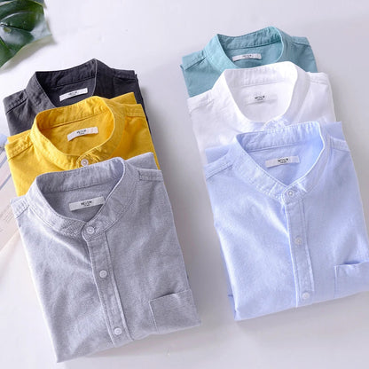 Elegante Heren Overhemd Comforabel Casual