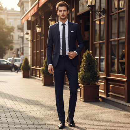 Elegante Heren Slim Fit Broek Virello - StudioMarella