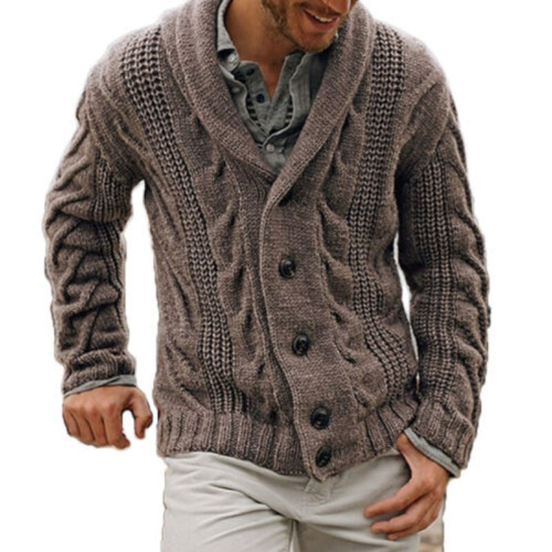 Heren Trui Lange Mouwen Zachte Stof Warm en Comfortabel