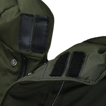 Heren Parka Gewatteerd met Capuchon Warme Winterjas