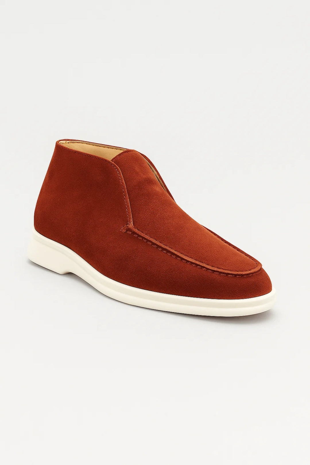 Heren Slip On Schoen Minimalistisch Elegant Leer Zwart