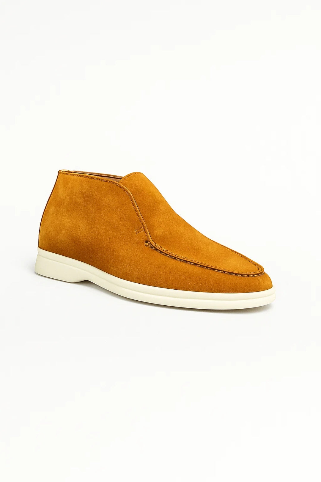 Heren Slip On Schoen Minimalistisch Elegant Leer Zwart