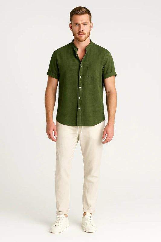 Heren T-shirt Kort Mouwen Zomer Comfortabel Casual - StudioMarella