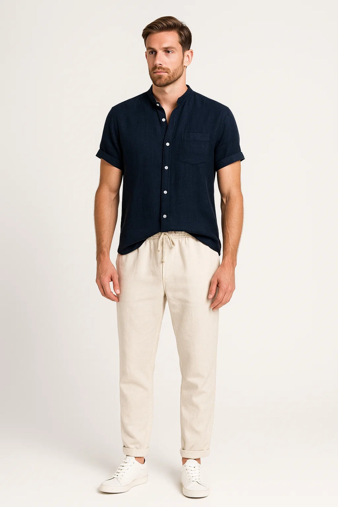 Heren T-shirt Kort Mouwen Zomer Comfortabel Casual