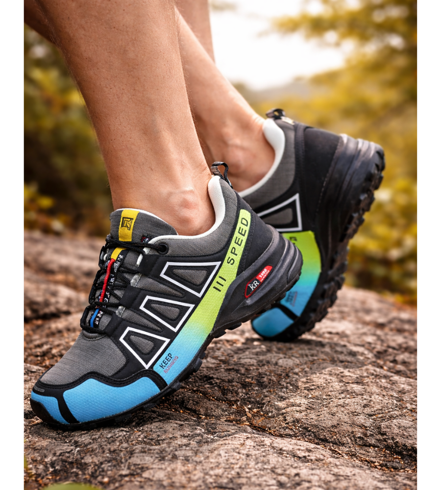 Wandelschoenen Heren Outdoor Antislip Zool met Goede Grip
