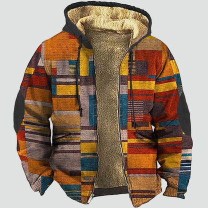 Heren Vest Fleece Lined Warm met Capuchon