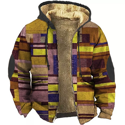 Heren Vest Fleece Lined Warm met Capuchon
