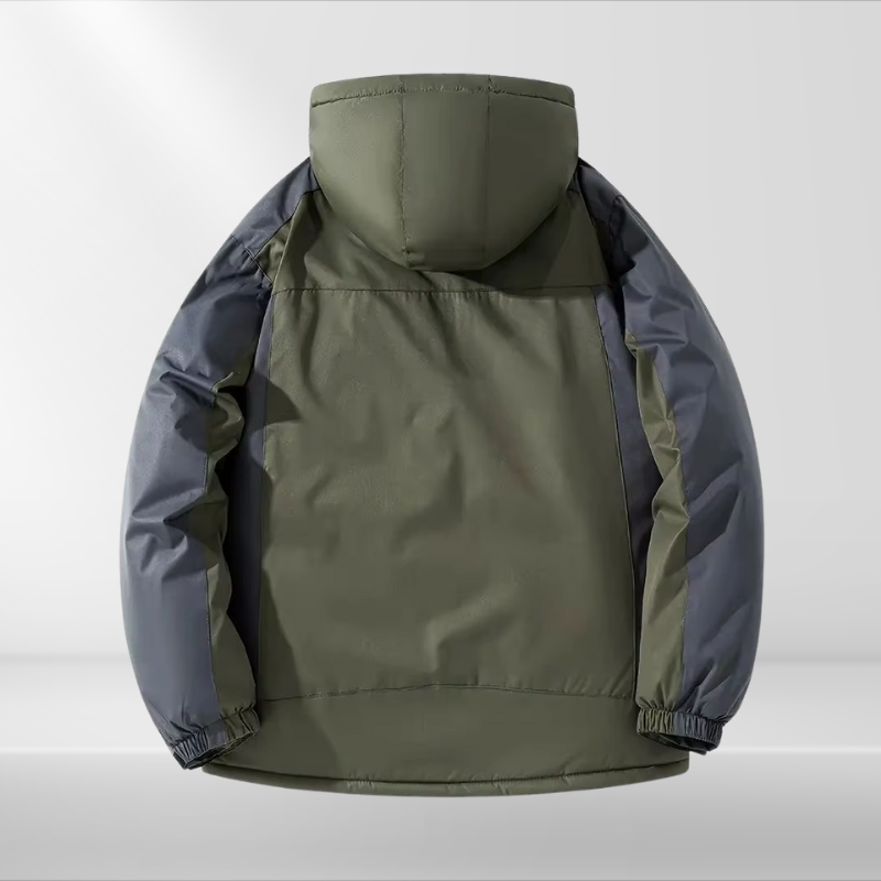 Waterdichte Heren Winterjas met Warme Fleece Binnenkant