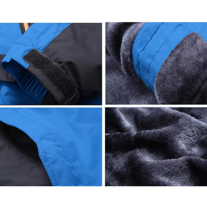 Waterdichte Heren Winterjas met Warme Fleece Binnenkant