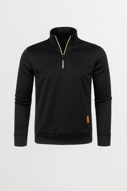 Heren Trui Half Zip Warm voor Koude Dagen