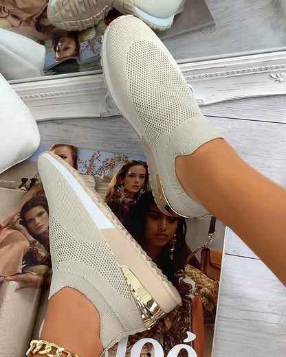 Dames Slip-on Sneakers Comfortabele Lichtgewicht Schoenen