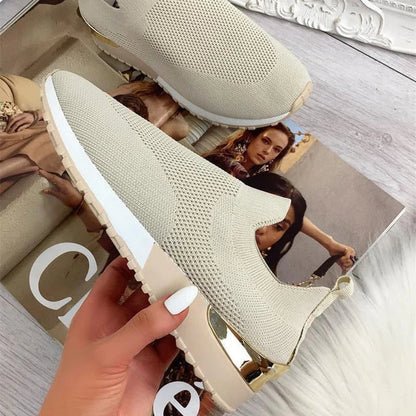 Dames Slip-on Sneakers Comfortabele Lichtgewicht Schoenen