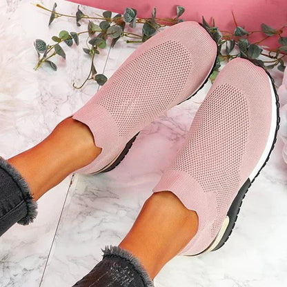 Dames Slip-on Sneakers Comfortabele Lichtgewicht Schoenen