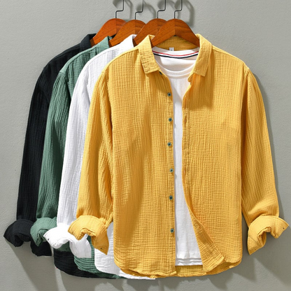Herenshirt met Lange Mouwen voor Iedere Gelegenheid - StudioMarella