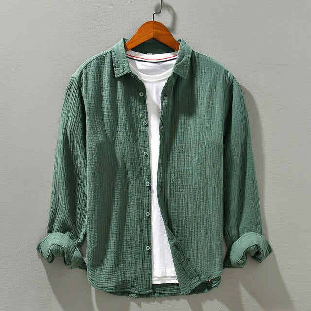 Herenshirt met Lange Mouwen voor Iedere Gelegenheid