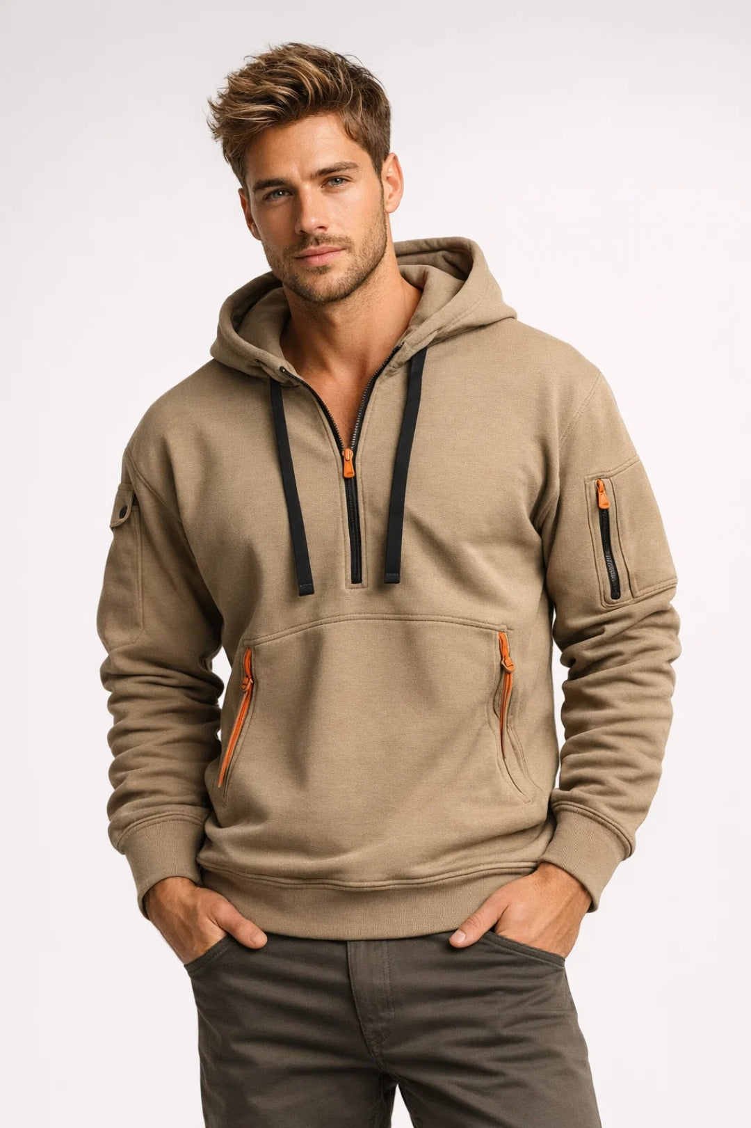 Heren Hoodie Met Capuchon Casual Comfortabel Warm