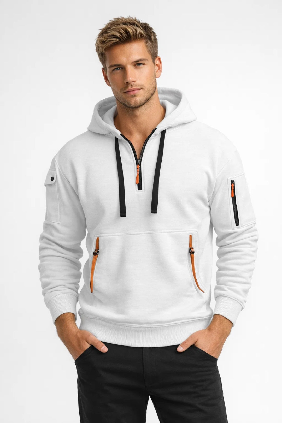 Heren Hoodie Met Capuchon Casual Comfortabel Warm