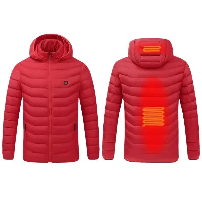 Verwarmde Jas Comfortabel voor Buiten