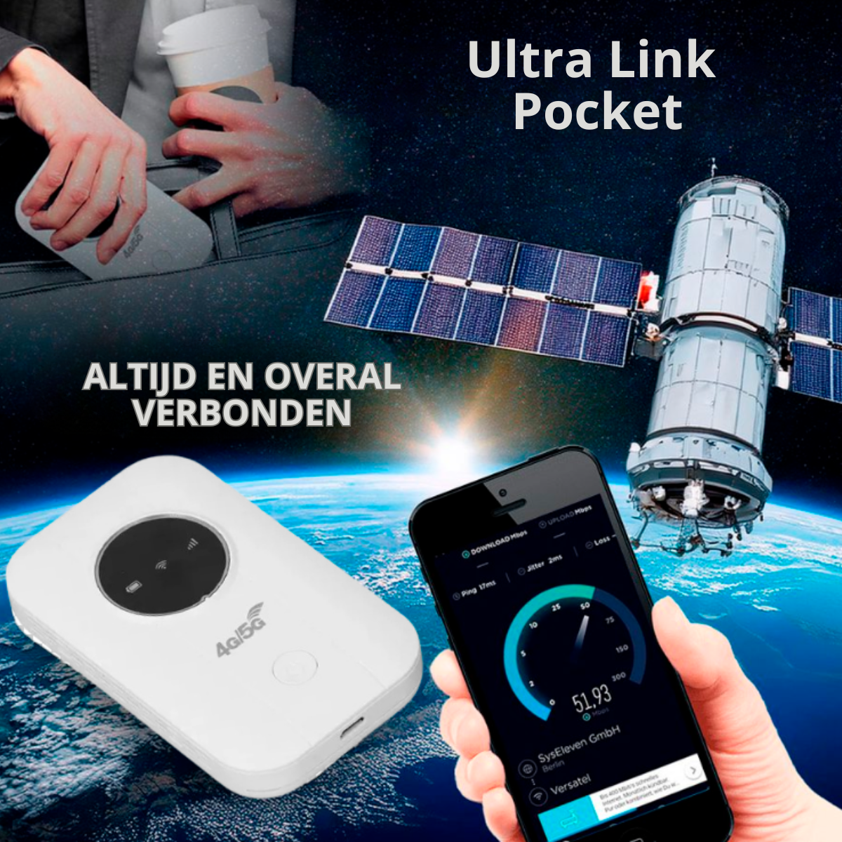 Draagbare Pocket Router Portable WiFi Router - StudioMarella