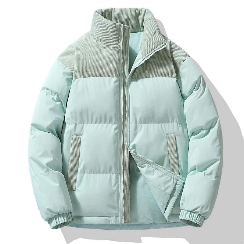 Heren Pufferjack Warm en Gewatteerd voor Winter