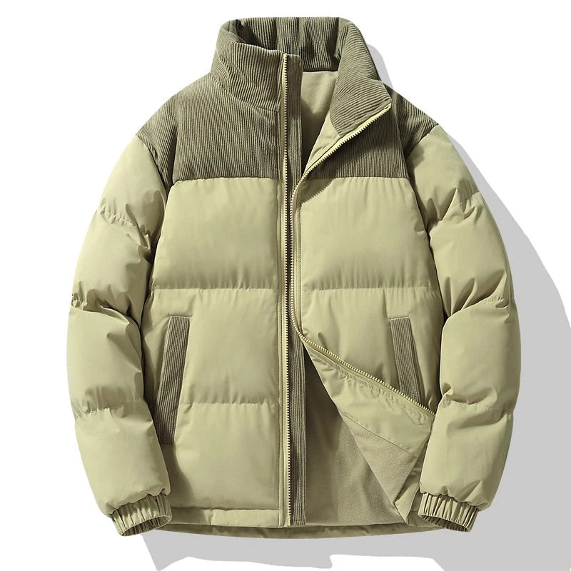 Heren Pufferjack Warm en Gewatteerd voor Winter