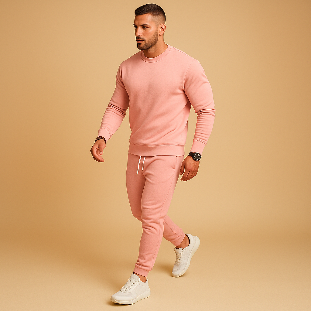 Heren Trainingspak Slim Fit - Moderne Sweater en Joggingbroek