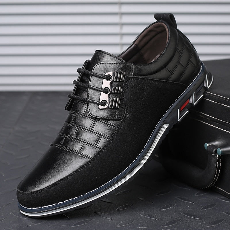Comfortabele Herenschoenen Microfiber Premium Kwaliteit