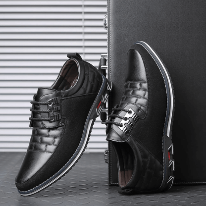 Comfortabele Herenschoenen Microfiber Premium Kwaliteit