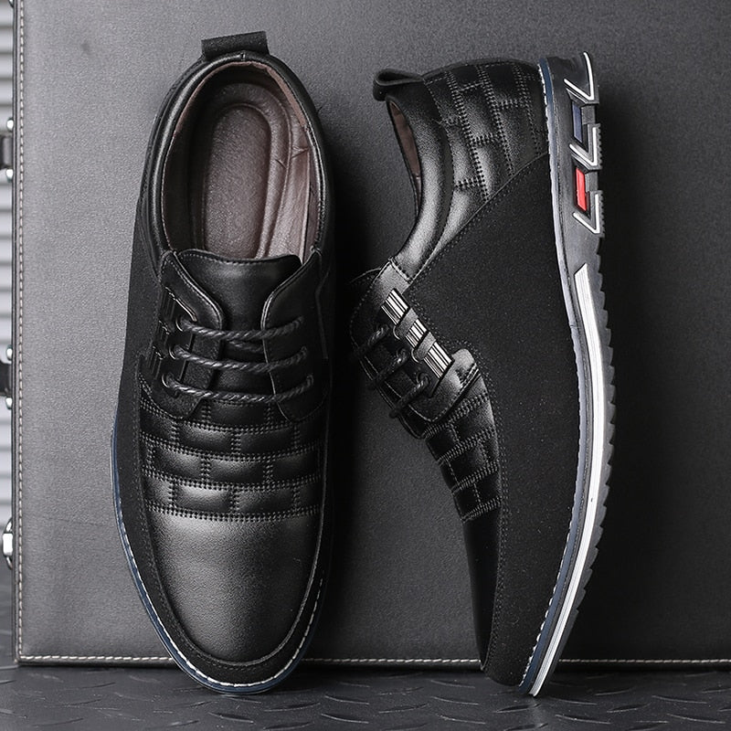 Comfortabele Herenschoenen Microfiber Premium Kwaliteit