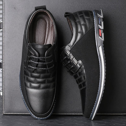 Comfortabele Herenschoenen Microfiber Premium Kwaliteit
