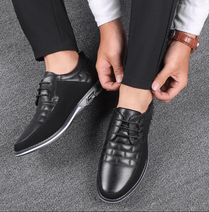 Comfortabele Herenschoenen Microfiber Premium Kwaliteit