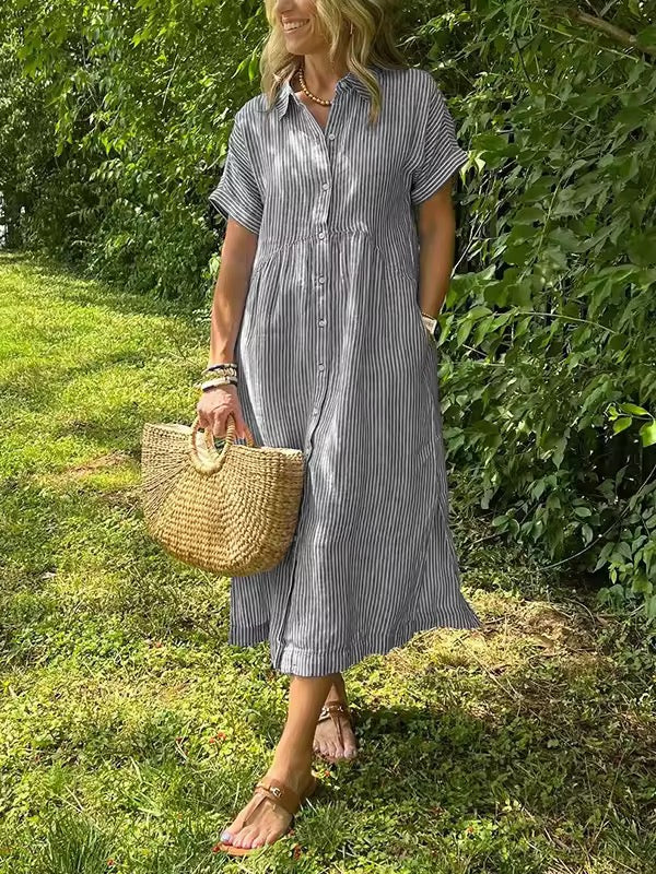 Dames Maxi-jurk Vrouwelijke Pasvorm Elegant