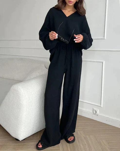 Elegante Lucia Stijl Tweedelige Set voor Dames