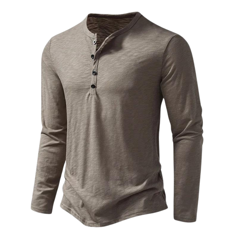 Heren Shirt Longsleeve Comfortabel Dagelijks Dragen