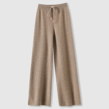 Dames Kasjmier Broek Wijd Model Zacht Comfortabel - StudioMarella