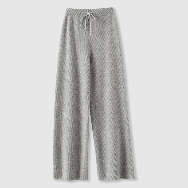 Dames Kasjmier Broek Wijd Model Zacht Comfortabel