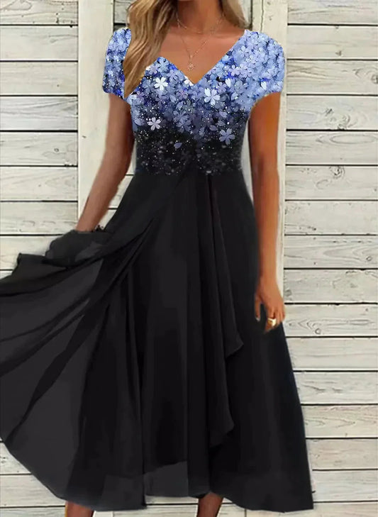 Elegante Avondjurk voor Vrouw Glitter en Glamour - StudioMarella