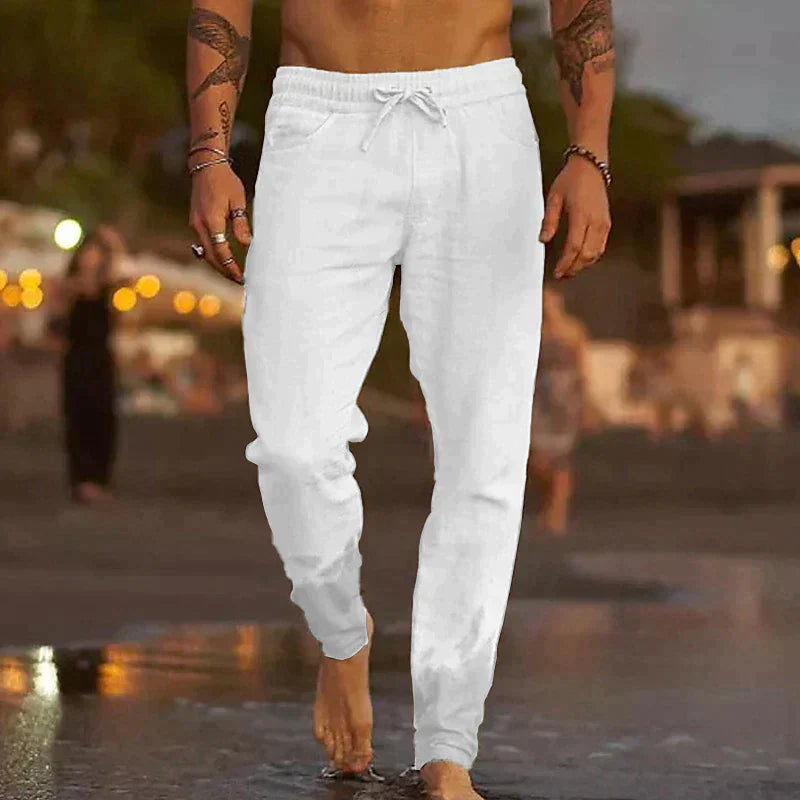 Heren Broek Casual Jaxx Zwart Stijlvol