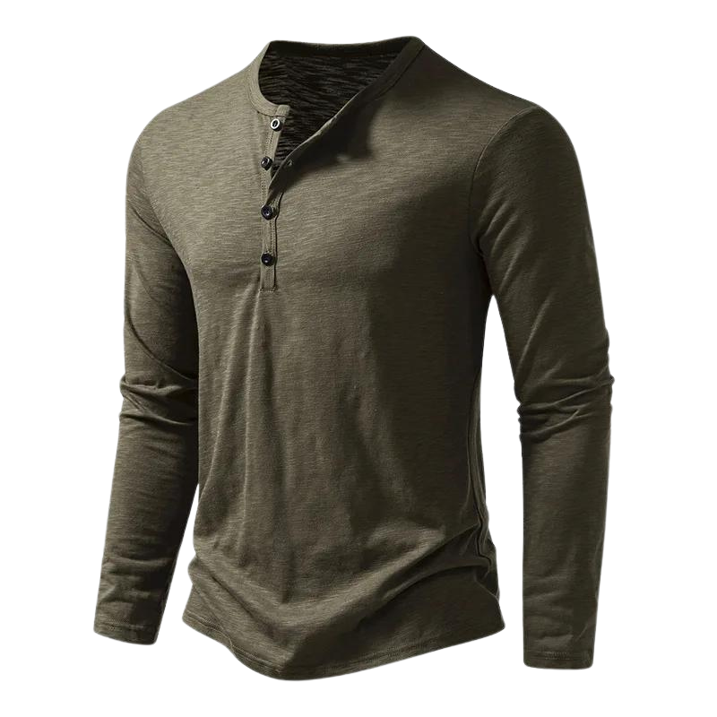 Heren Longsleeve Shirt Comfortabel en Veelzijdig voor Dagelijks Dragen