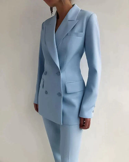 Luxe Blazer en Broek Set voor Dames - StudioMarella