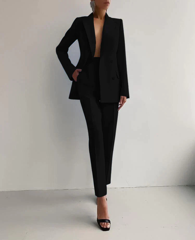 Luxe Blazer en Broek Set voor Dames