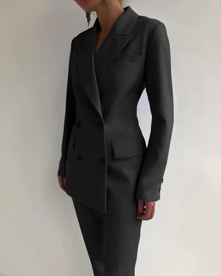 Luxe Blazer en Broek Set voor Dames